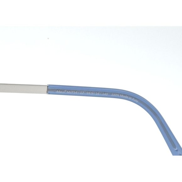 Maui Jim COMPASS MJ714-17 Silver Frames & Blue Arms / Neutral Grey Polar… - Picture 4 of 6